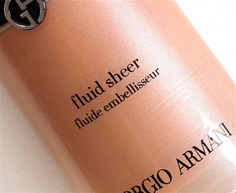 Giorgio Armani No. 03 Fluid Sheer Review & Swatches
