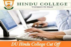 Hindu College Cut Off 2022-2023 ~DU BA BSC BCOM Prog/Hons Fees