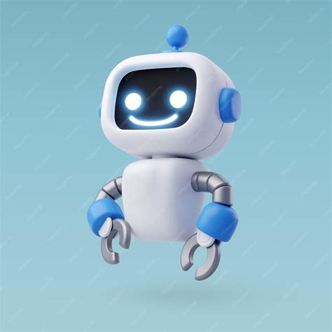 Premium Vector | 3d Vector Robot chatbot AI in science and business