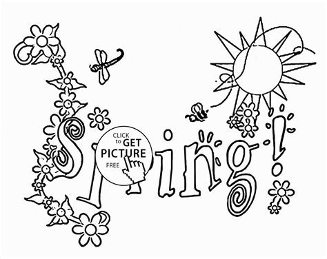 Spring Drawing at GetDrawings | Free download