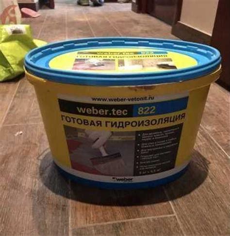 Гидроизоляция Вебер (Weber.tec) 822, 24 кг | Festima.Ru - Мониторинг ...