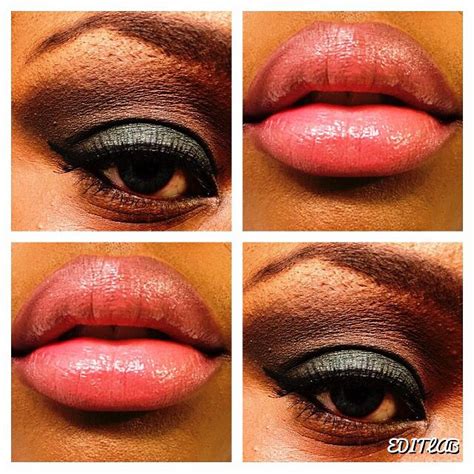 #motd ,Mac embark,Mac carbon,green Victoria secret eyeshadow. Nyc black ...