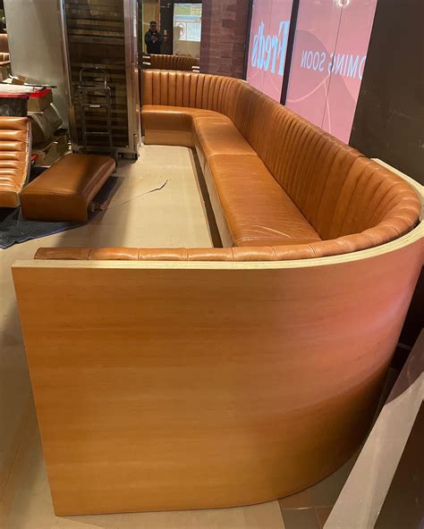 Pete's Seats - New booths/seating being installed...