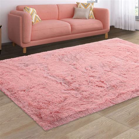 Fluffy Rugs for Living Room,Luxury Soft and Thick Fluffy Area Rug ...