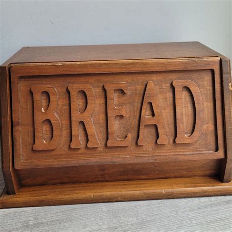 Vintage Bread Box - Etsy