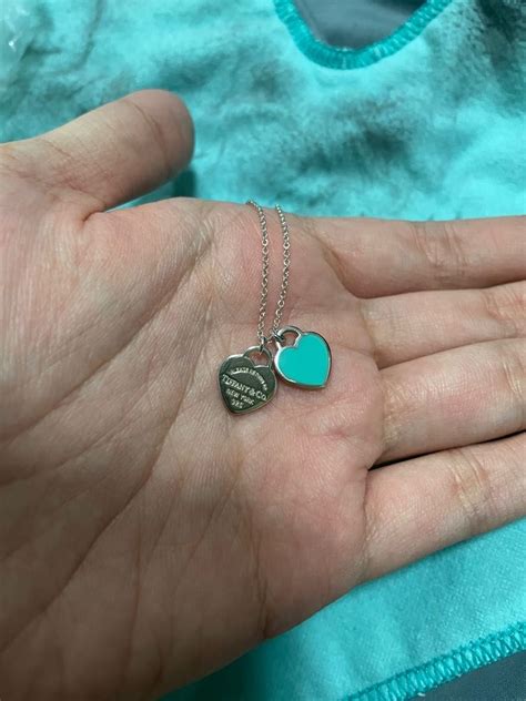tiffany  necklace original womens fashion jewelry organizers