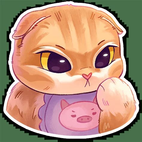 Telegram Sticker 😮 from «Мявс » pack