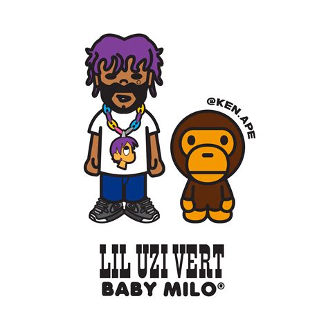 Lil Uzi Vert Baby Milo concept Follow me @ken.ape on instagram : r