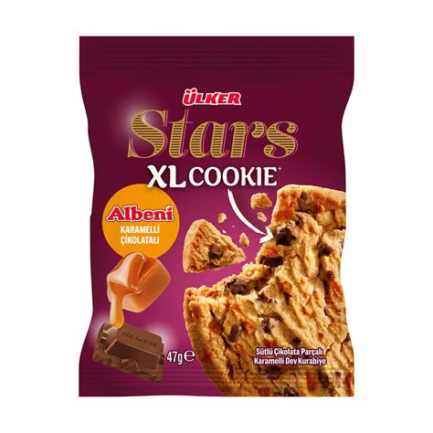 Ülker Stars XL Cookie Albeni Karamelli Çikolata 47 G | Macroonline