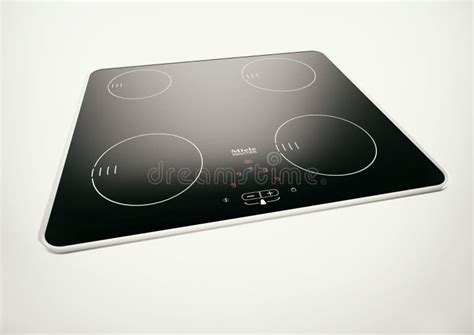 induction hob editorial stock image image  burning