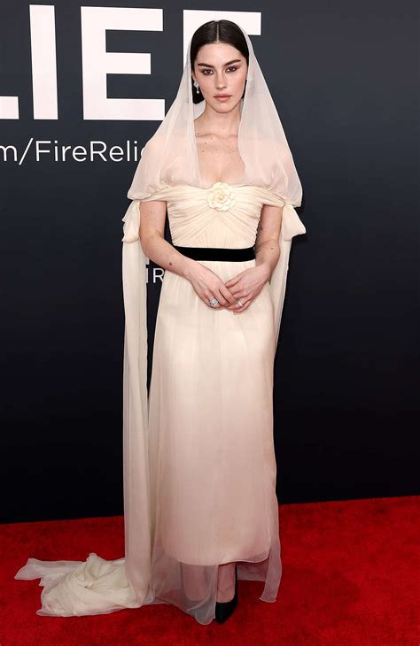 Gracie Abrams Cosplays as a Chanel Bride in Veiled Gown at the 2025 Grammys