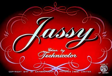 A Shroud of Thoughts: Jassy (1947)