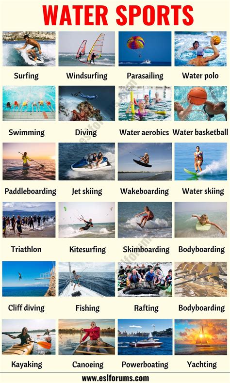 Water sports list of 30 incredibly awesome water sports you must try
