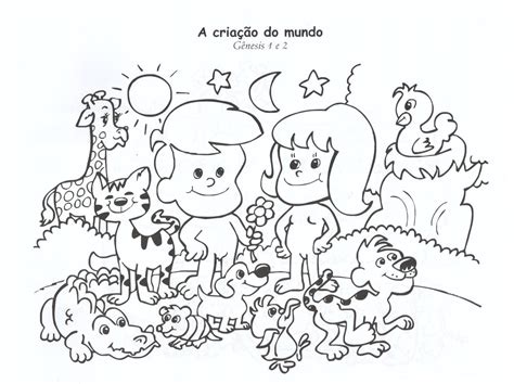Atividades Sobre A Criação Do Mundo Para Catequese Infantil