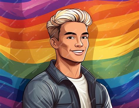 Lesbian gay bisexual and transgender flag Rainbow pride flag of LGBT