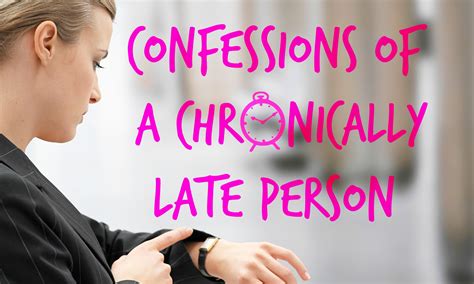 confessions   chronically late  yorker