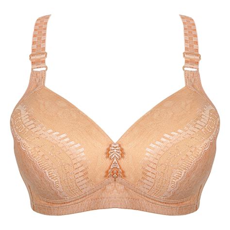 wenini bras  women solid print fashion loose casual vintage women fashion printed bra wire