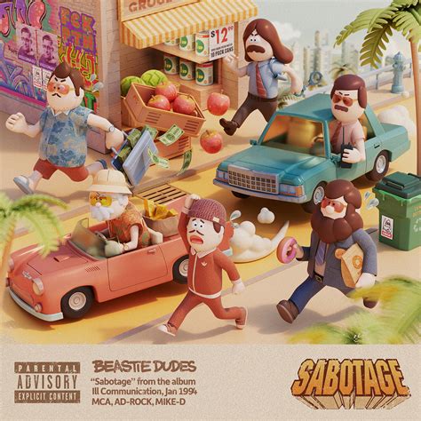 Beastie Boys "Savotage" Fan Art :: Behance