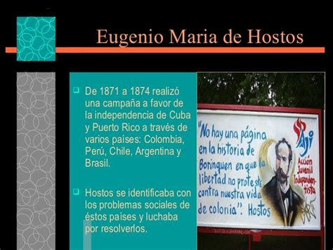 Biografía Eugenio Maria de Hostos