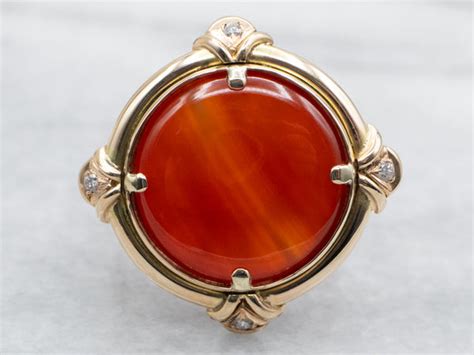 Carnelian Jewelry | Antique, Vintage, Modern - Market Square Jewelers