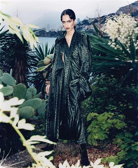 Sara Caballero and Karyna Maziar by Markn for WSJ. Magazine December