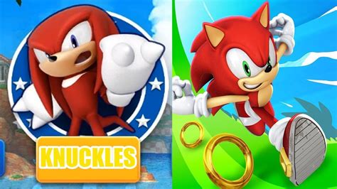 Sonic Dash KNUCKLES Android Gameplay New Best Score! - YouTube