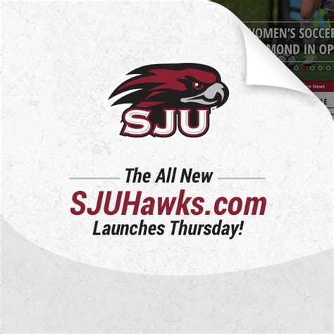 SJU Hawks on Twitter: "This time tomorrow, you'll be seeing something new! 👀 #THWND…