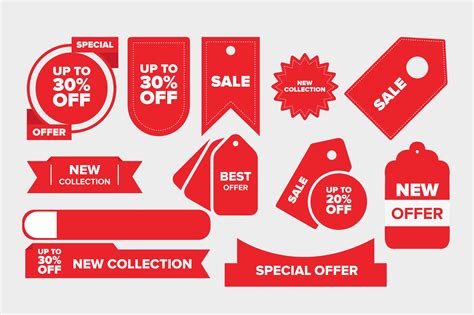 Price Tag Set Graphic by GraphIQVerse · Creative Fabrica