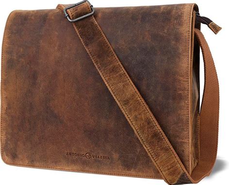leather messenger bags  men