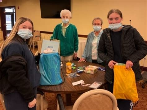 Generations Gather To Fill Back Packs For Kids Facing Homelessness | Evergreen Park, IL Patch