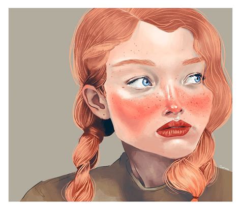 Рыжая on Behance