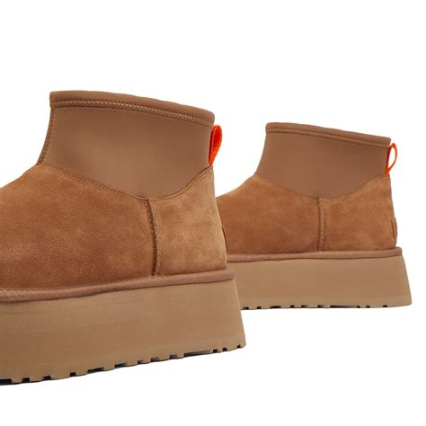 ugg classic mini dipper chestnut  gb