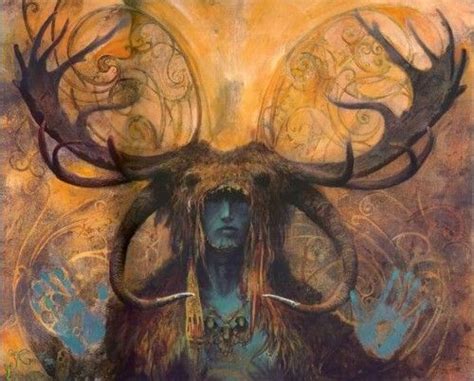 Bilderesultat for Paganisme | Shaman, Herne, Celtic mythology