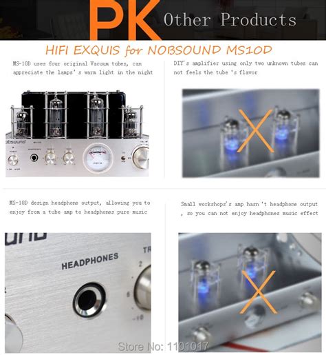 NOBSOUND MS-10D hybrid tube amplifier