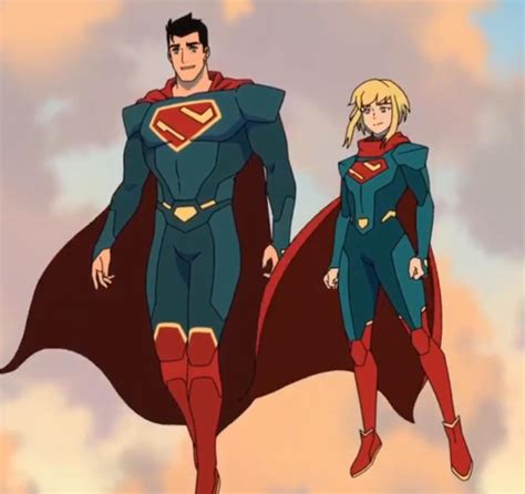 My Adventures with Superman Debuts Supergirl's Official Suit