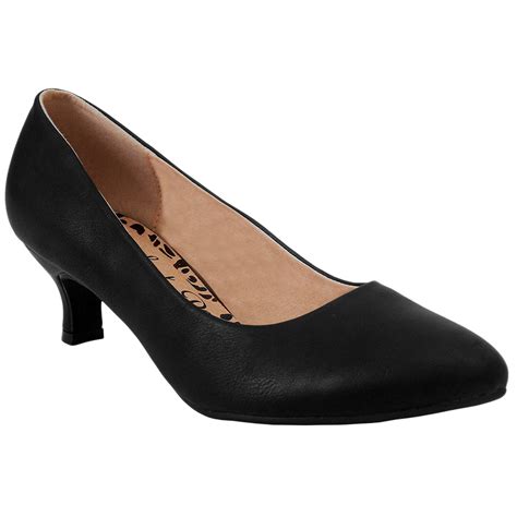 WOMEN COURT SHOES LADIES WIDE FITTING CLASSIC CASUAL FORMAL WORK LOW ...