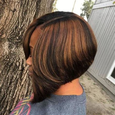 60 Showiest Bob Haircuts for Black Women | Quick weave hairstyles ...