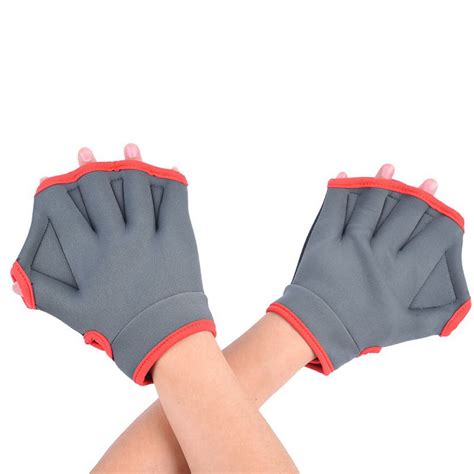 Swim Training Gloves,Aquatic Fit Webbed Swimming Gloves, Water