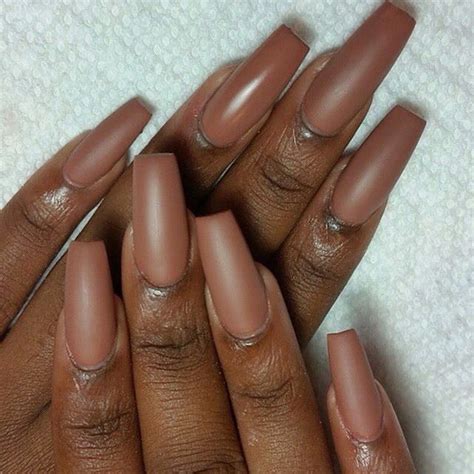 DSW - IG: @darkskinwomen on Twitter | Brown nails, Brown nails design
