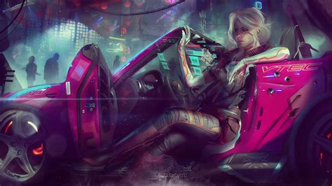Cyberpunk 2077, Ciri, 4K, #135 Wallpaper PC Desktop
