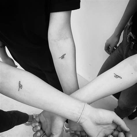 matching minimal tattoos  loz thomas tattoogridnet