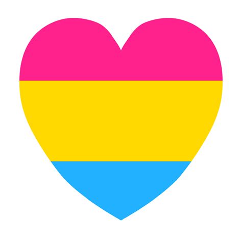 Corazón de orgullo pansexual Stock de Foto gratis - Public Domain Pictures