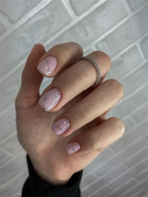 Маникюр | Blush nails, Nails, Gel nails