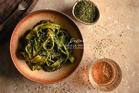 Паста със спанак - DeGab | Food Photography Blog