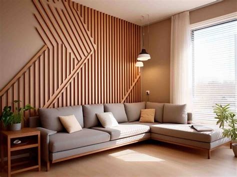 Accent wall - EnjoyTheWall wooden accent wall