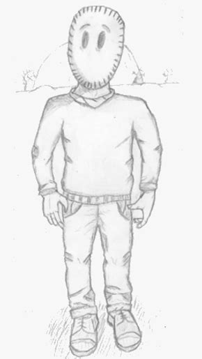 featureless main character  tbremise  newgrounds