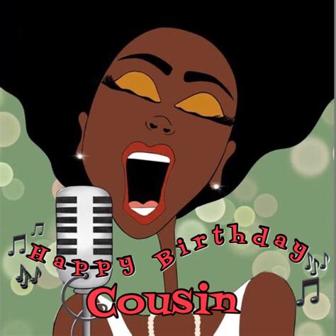 African american fly cousin birthday card – Artofit