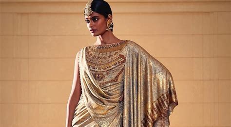 whats  sari style      designer interpretations