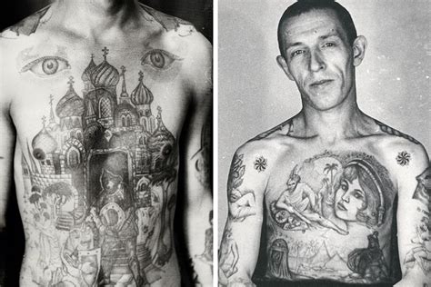 Тюремные тату в России: значения — pavuk.ink
