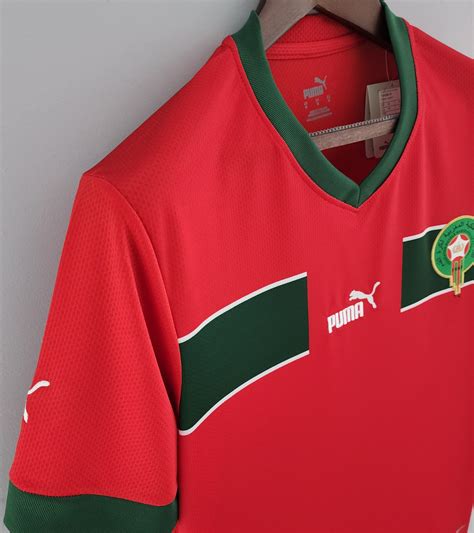 Morocco national team soccer jersey 2021-2022